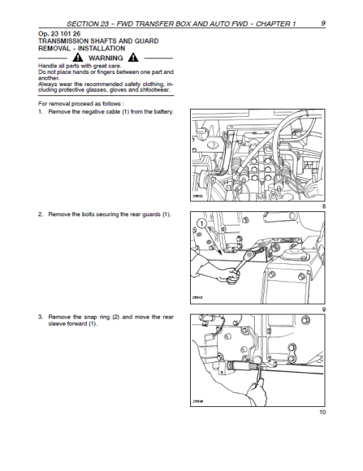 New Holland TN75FA, TN85FA, TN95FA Tractor Service Manual - Image 4