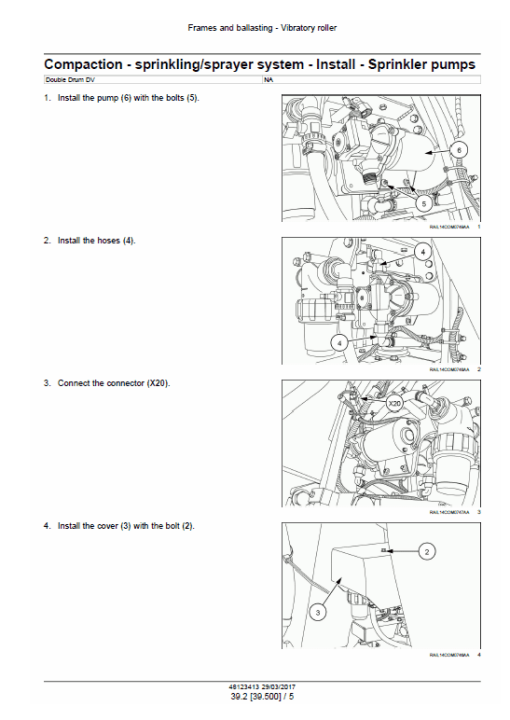 Case DV209D, DV210D, DV209CD, DV210CD Drum Compactor Service Manual - Image 4