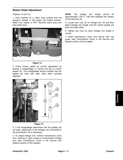 Toro Greens Pro 1200 Service Repair Manual - Image 3