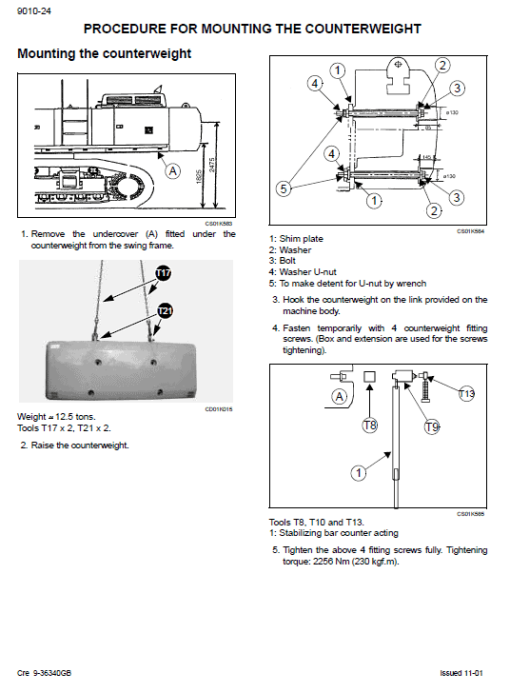 Case CX800 Excavator Service Manual - Image 5