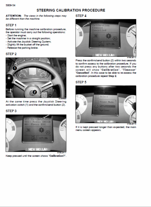 New Holland W110C Tier 2 Wheel Loader Service Manual - Image 4