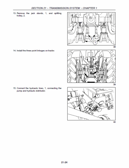 New Holland TT45A, TT50A Tractor Service Manual - Image 4