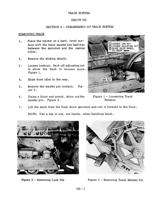 Case Terratrac 420 Crawler Dozer Service Manual - Image 4