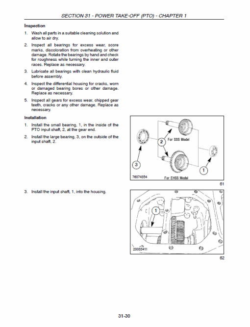 New Holland T2410, T2420 Tractor Service Manual - Image 4