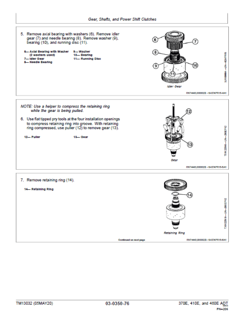 John Deere 370E, 410E, 460E Dump Truck Technical Manual (S.N. D634583 - D668586 ) - Image 4