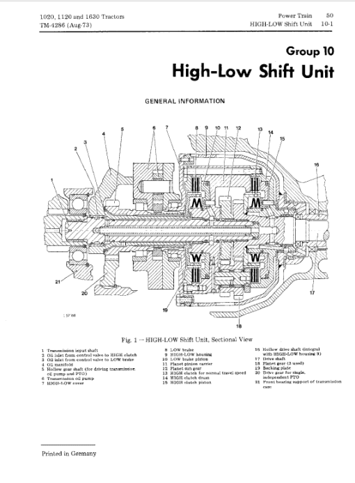 John Deere 1020, 1120, 1630 Tractors Repair Technical Manual (S.N from 115000L - ) - Image 4