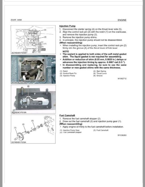 Kubota ZD18F, ZD21F, ZD25F, ZD28F Mower Workshop Repair Manual - Image 4