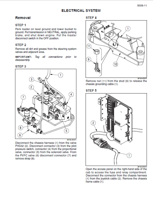 New Holland W130C Tier 4 Wheel Loader Service Manual - Image 4