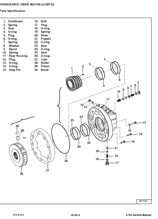 Bobcat S750 Skid-Steer Loader Service Manual - Image 4