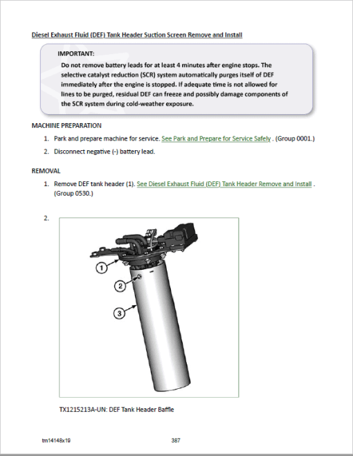 John Deere 624K-II 4WD Loader Technical Manual (SN. from F677549) - Image 4