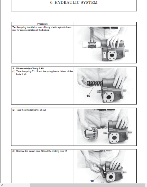 Kobelco SK25SR-6E Mini Excavator Repair Service Manual - Image 4