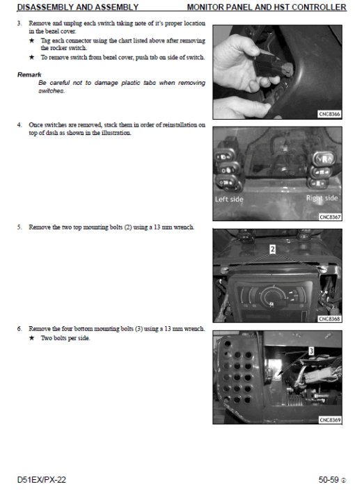 Komatsu Galeo D51EX-22, D51PX-22 Dozer Service Manual - Image 4