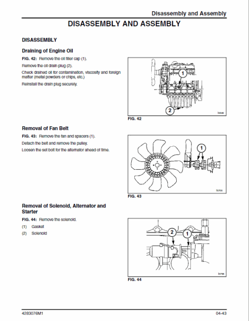 Massey Ferguson 1455, 1455V Tractor Service Manual - Image 2