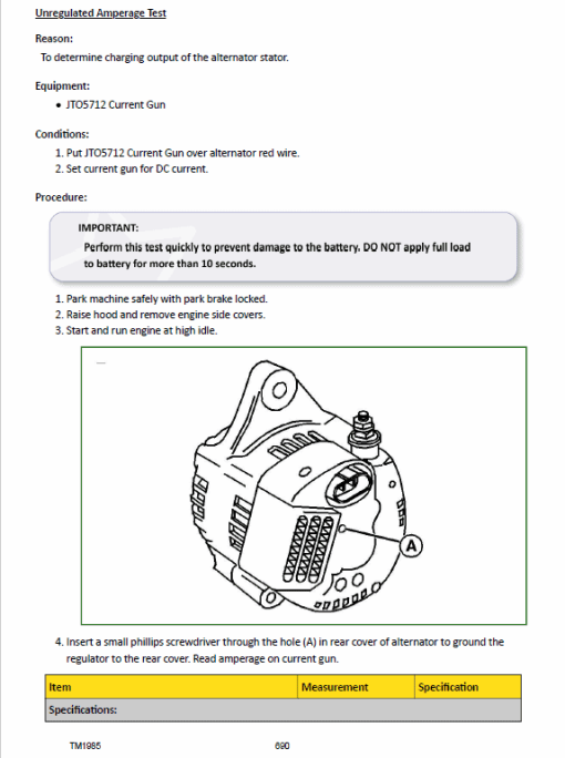 John Deere 4210, 4310, 4410 Compact Utility Tractors Technical Manual (TM1985) - Image 4