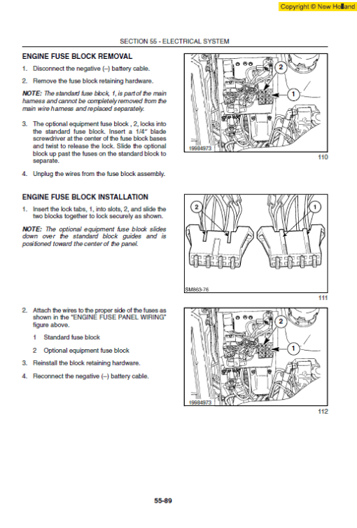 New Holland L140 and L150 SkidSteer Service Manual - Image 4