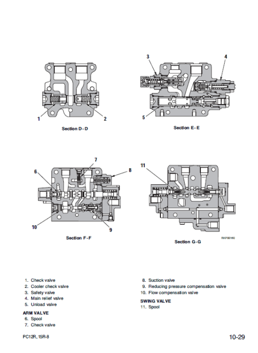 Komatsu PC12R-8, PC15R-8 Excavator Service Manual - Image 4