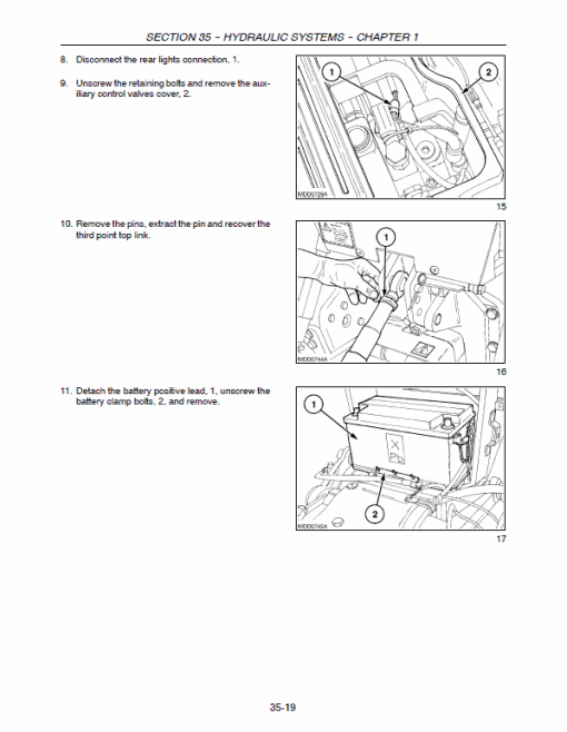 New Holland TK90A, TK90MA, TK100A Tractor Service Manual - Image 4