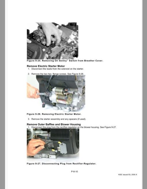 Kubota ZG20, ZG23 Zero Turn Mower Workshop Repair Manual - Image 4