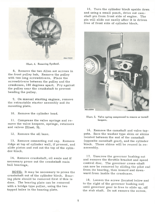 Cub Cadet 70 and 100 Tractor Service Manual - Image 3