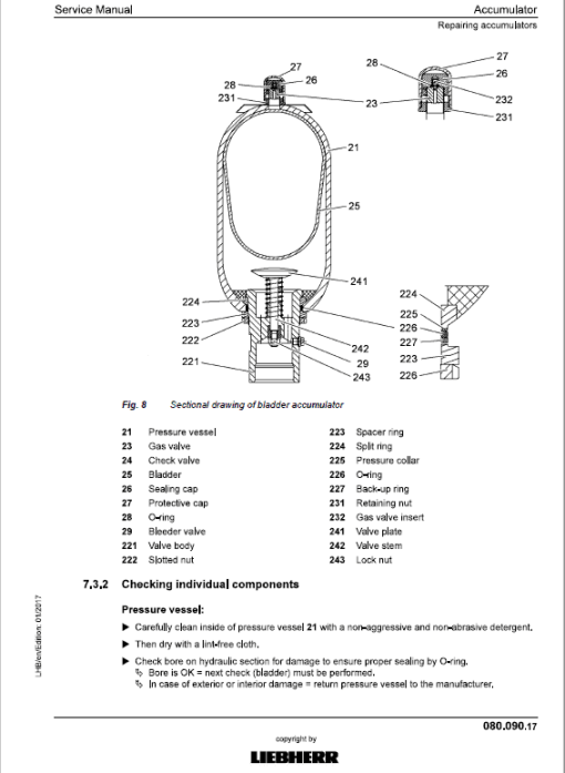 Liebherr A924 Rail Litronic Tier 4i Excavator Service Manual - Image 4