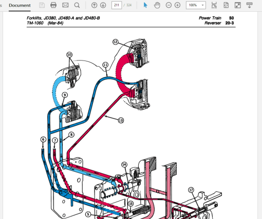 John Deere 380, 480A, 480B Forklift Technical Manual (TM1060) - Image 5