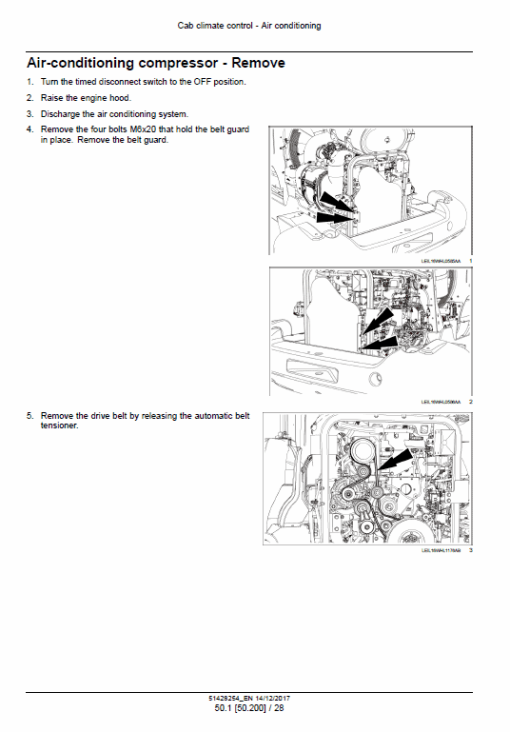 New Holland W190D Tier 4B Wheel Loader Service Manual - Image 4