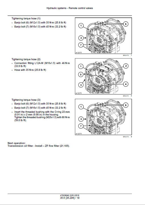 Case 836C, 836C AWD, 856C, 856C AWD Grader Service Manual - Image 4