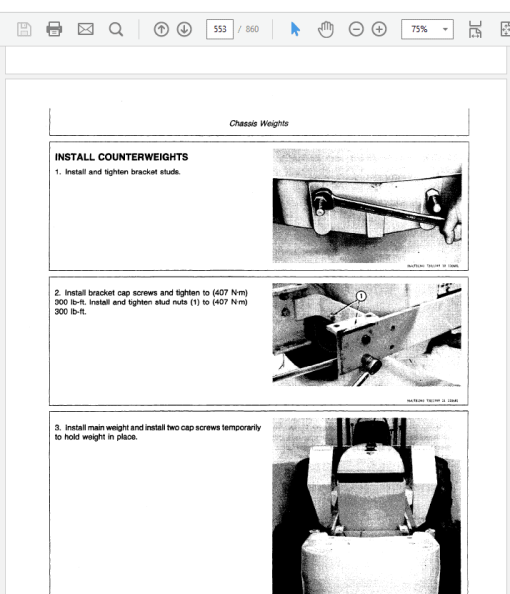 John Deere 480C Forklift Repair Technical Manual (TM1249) - Image 5