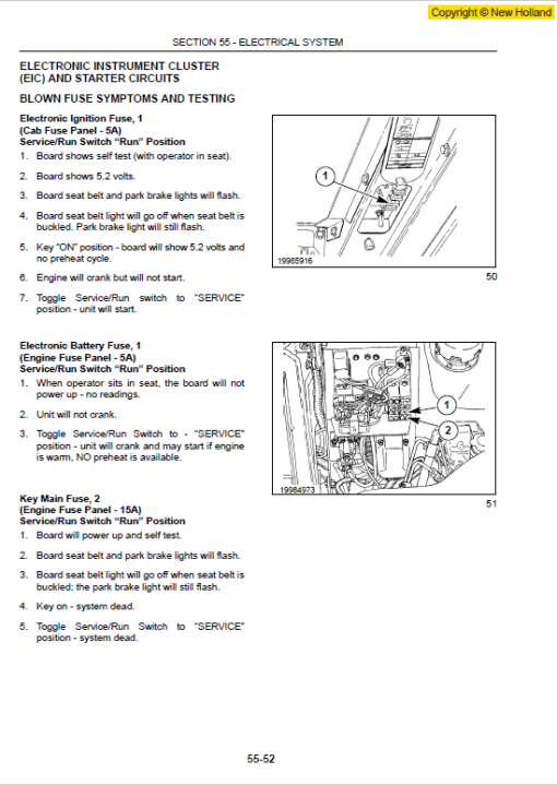 New Holland LS140 and LS150 SkidSteer Service Manual - Image 4