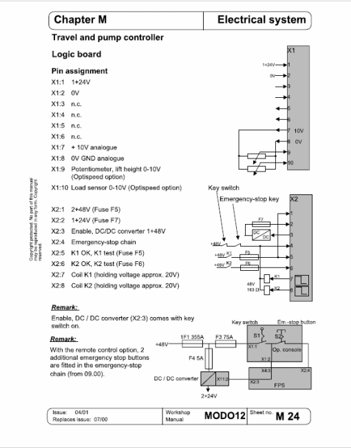 OM PIMESPO Modo 12 Order Picker Workshop Repair Manual - Image 3