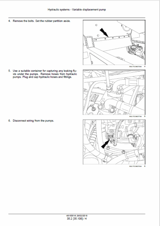 Case SV208D Vibratory Roller Service Manual - Image 4