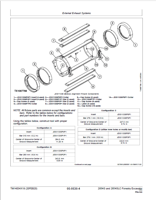 John Deere 2654G, 2654GLC Swing Excavator Repair Technical Manual (S.N after F260001 - ) - Image 4