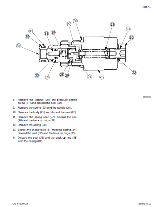 Case CX350 Excavator Service Manual - Image 4