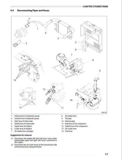 Mitsubishi FD100NM1, FD120NM1, FD135NM1, FD150ANM1 Forklift  Service Manual - Image 4