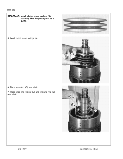 Case 845, 865, 885 Grader Service Manual - Image 4