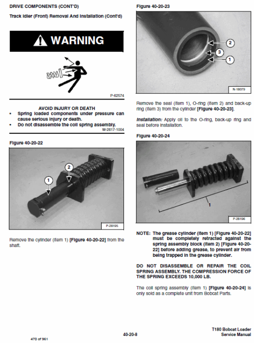 Bobcat T180 Turbo, T180 Turbo High Flow Loaders Service Manual - Image 3