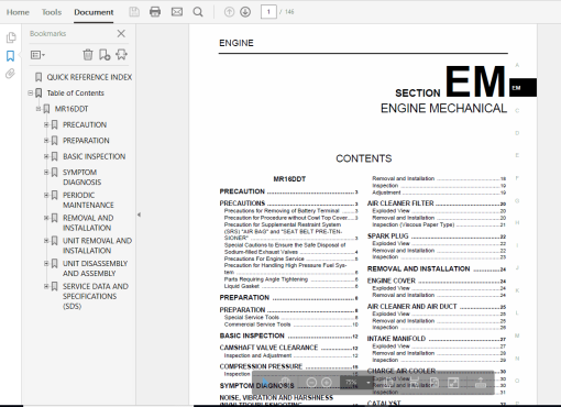 Nissan Duke F15 2011-2017 Repair Manual - Image 3