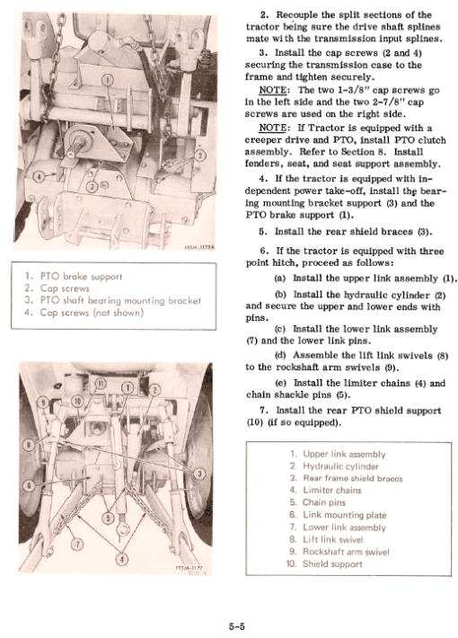 Cub Cadet 154, 184 and 185 Tractor Service Manual - Image 4