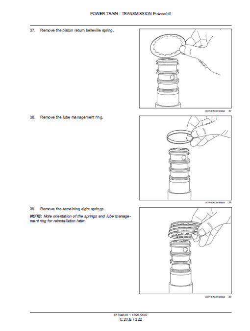 New Holland T8010, T8020, T8030, T8040, T8050 Tractor Service Manual - Image 5