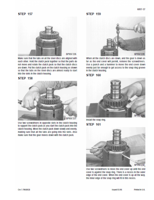 Case 580LE, 580SLE, 580LSP, 590SLE, 590LSP Loader Backhoe Service Manual - Image 4