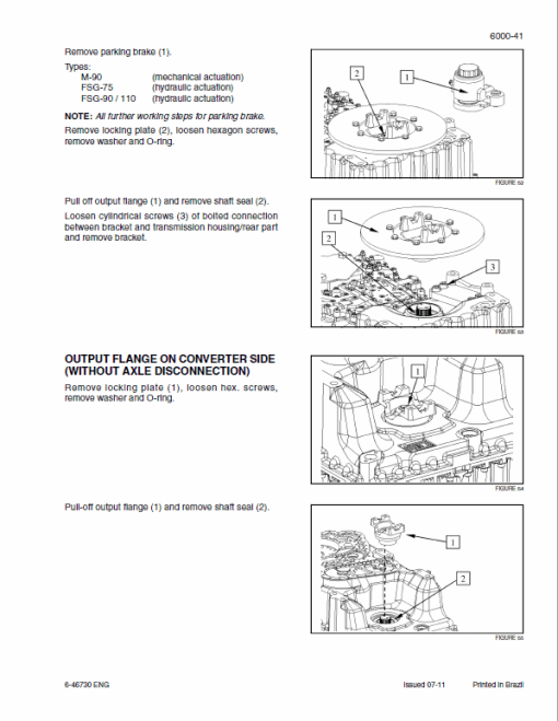 Case 845B, 845B DHP, 865B, 865 VHP, 865B AWD Grader Service Manual - Image 4