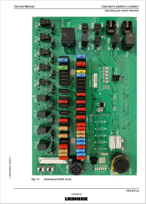 Liebherr LH80M, LH80C Tier 4i Hydraulic Excavator Service Manual - Image 4