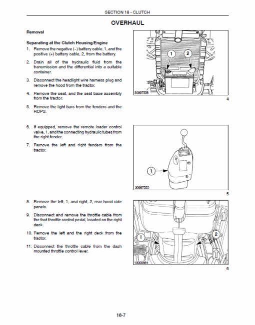 New Holland TC31, TC35, TC40, TC45 Tractor Service Manual - Image 4