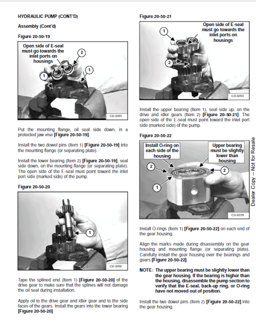 Bobcat E14 Excavator Repair Service Manual - Image 4