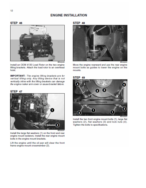 New Holland TJ275, TJ325, TJ375, TJ450 Tractors Service Manual - Image 4