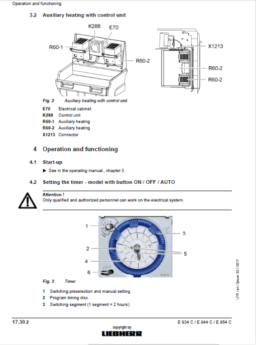 Liebherr ER934C, ER944C, ER954C, EP934C, ER944C, ER954C Excavator Service Manual - Image 4