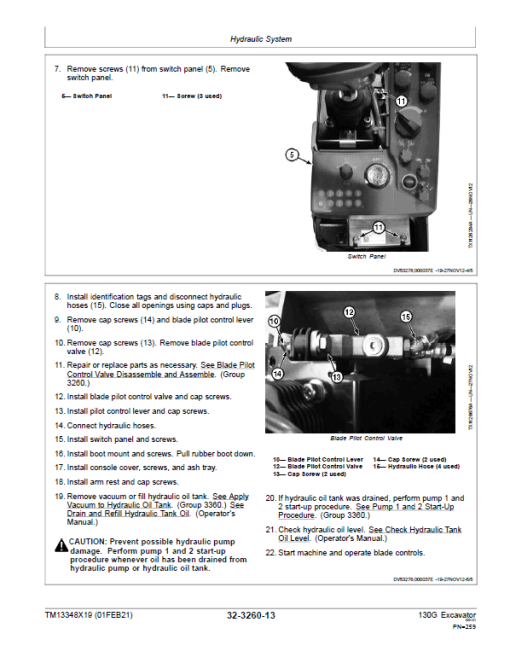 John Deere 130GLC Excavator Repair Technical Manual (S.N after F040608 - ) - Image 4