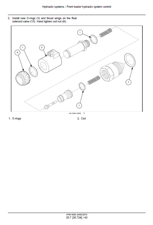 New Holland W130C, W170C Tier 4B Wheel Loader Service Manual - Image 5