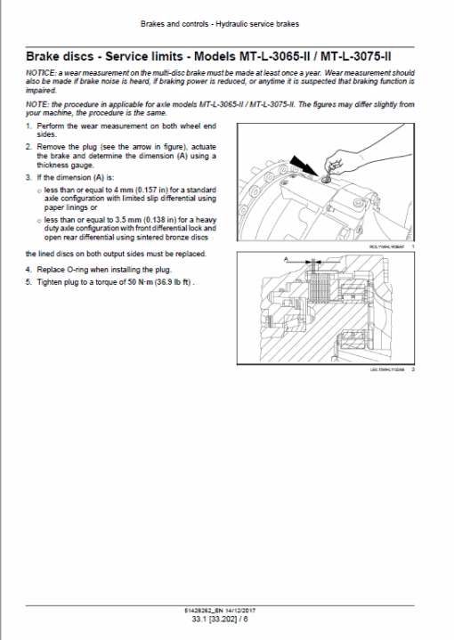 Case 521G Loader Service Manual - Image 4