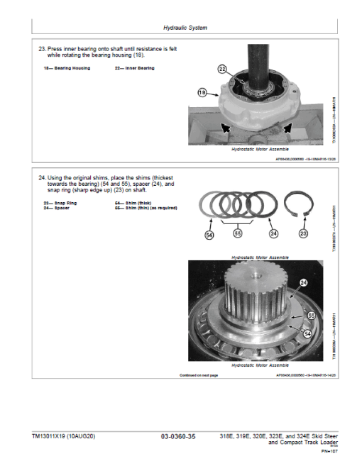 John Deere 318E, 320E, 324E SkidSteer Loader Manual (EH Controls - SN after J249291) - Image 4